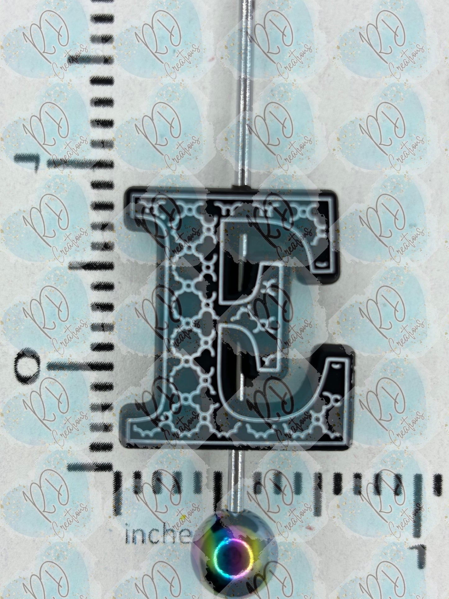 Exclusive E  ~ Alphabet Silicone Focal Collection Collab with TaTNCS