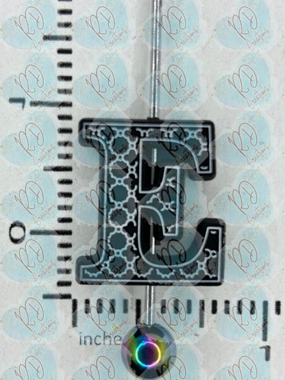 Exclusive E  ~ Alphabet Silicone Focal Collection Collab with TaTNCS