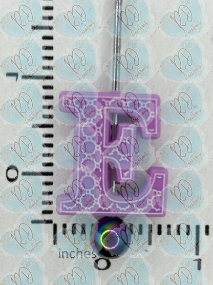 Exclusive E  ~ Alphabet Silicone Focal Collection Collab with TaTNCS