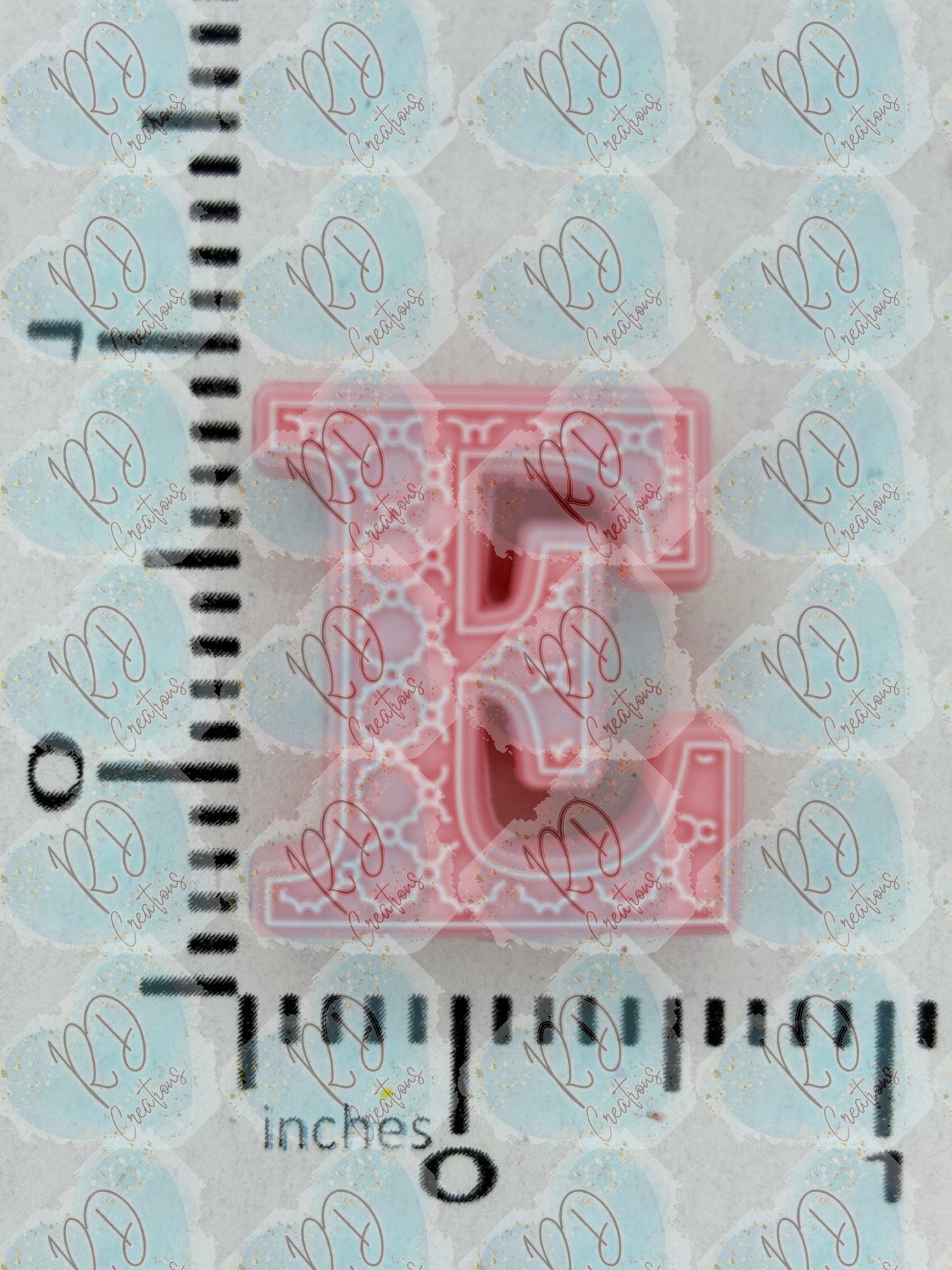 Exclusive E  ~ Alphabet Silicone Focal Collection Collab with TaTNCS