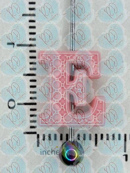 Exclusive E  ~ Alphabet Silicone Focal Collection Collab with TaTNCS