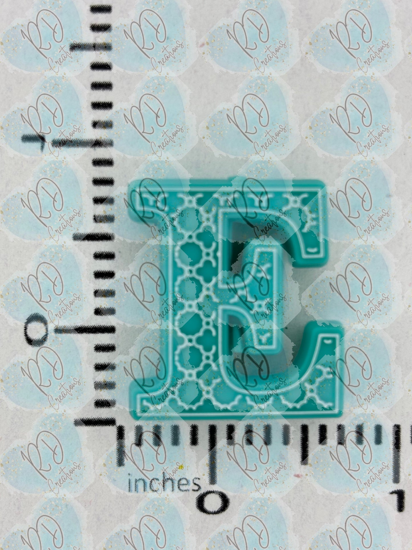 Exclusive E  ~ Alphabet Silicone Focal Collection Collab with TaTNCS