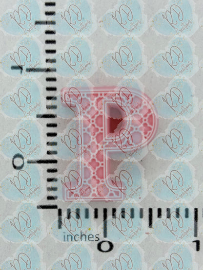 Exclusive P ~ Alphabet Silicone Focal Collection Collab with TaTNCS