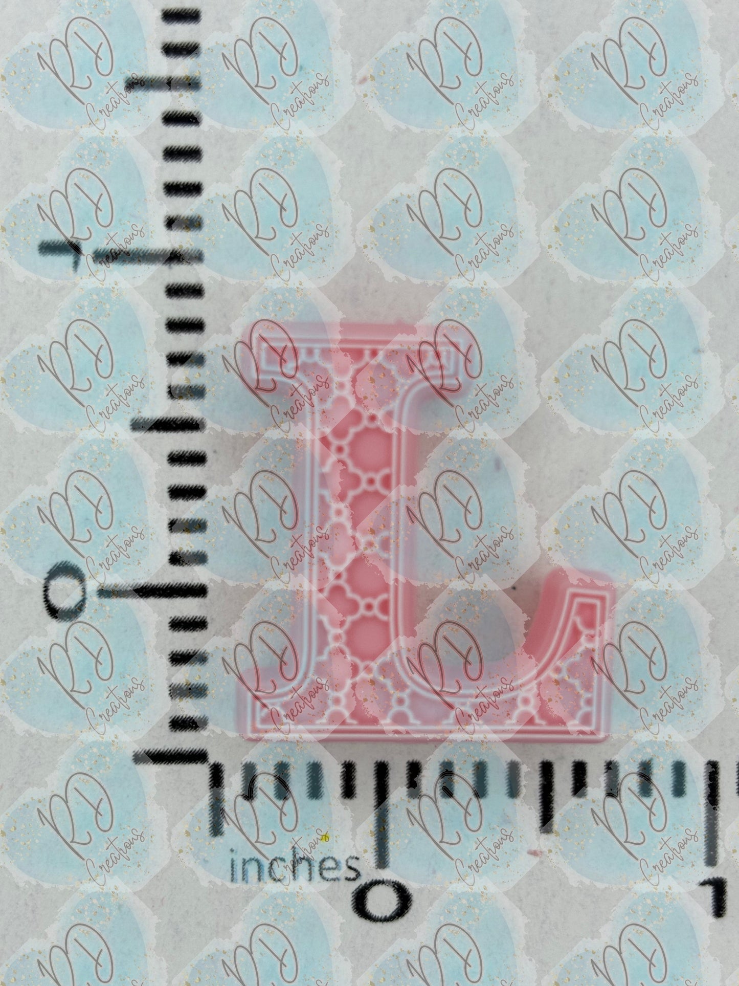 Exclusive L  ~ Alphabet Silicone Focal Collection Collab with TaTNCS