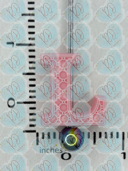 Exclusive L  ~ Alphabet Silicone Focal Collection Collab with TaTNCS