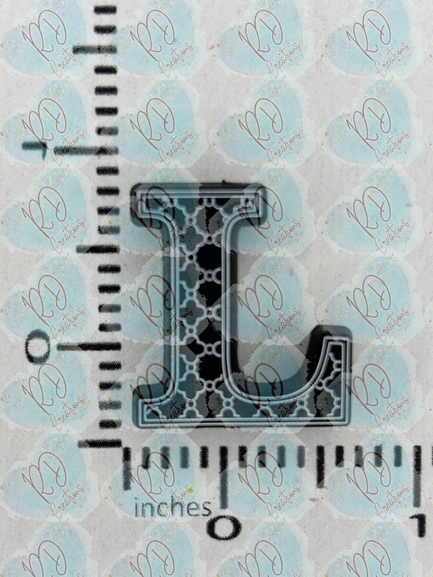 Exclusive L  ~ Alphabet Silicone Focal Collection Collab with TaTNCS