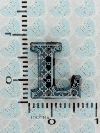 Exclusive L  ~ Alphabet Silicone Focal Collection Collab with TaTNCS