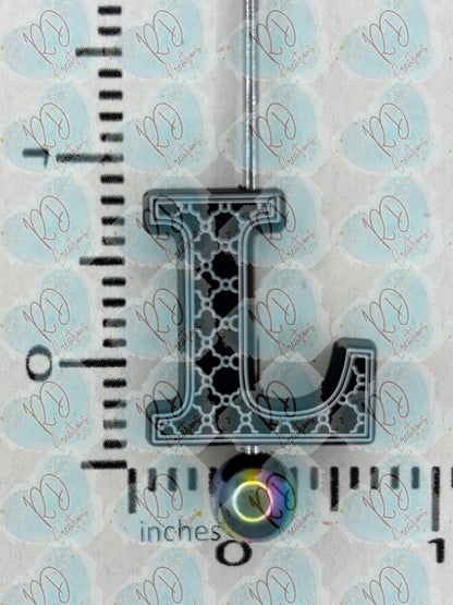 Exclusive L  ~ Alphabet Silicone Focal Collection Collab with TaTNCS