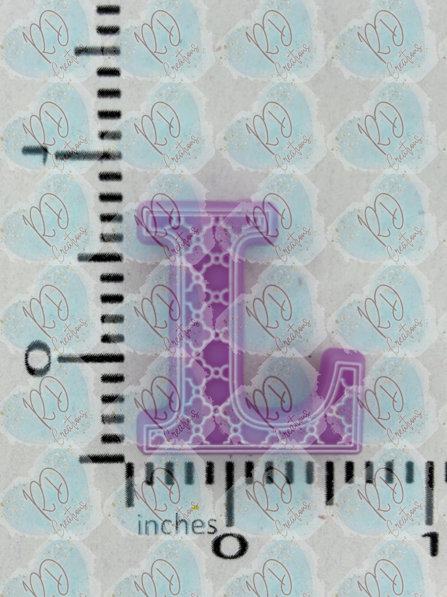 Exclusive L  ~ Alphabet Silicone Focal Collection Collab with TaTNCS