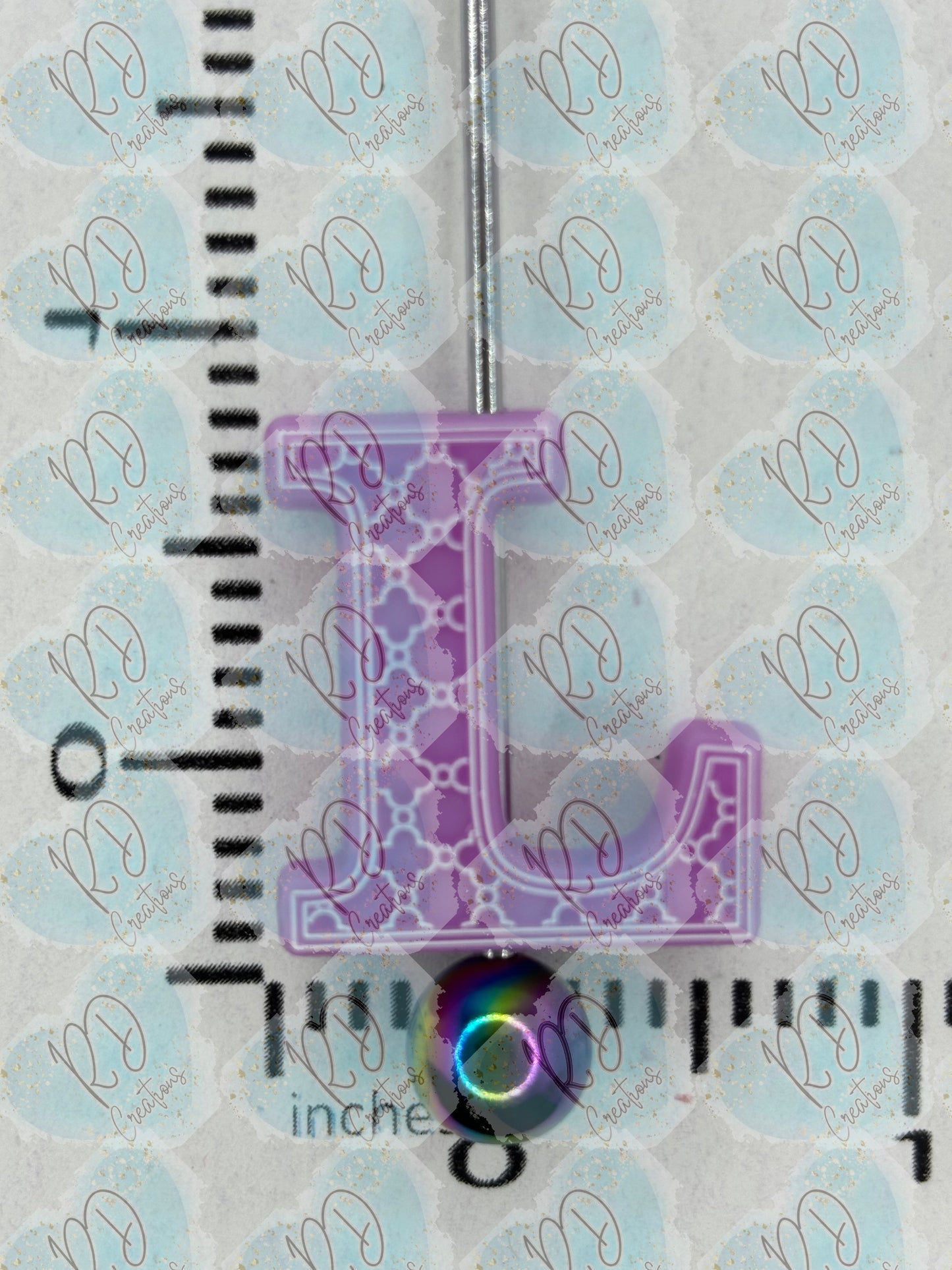 Exclusive L  ~ Alphabet Silicone Focal Collection Collab with TaTNCS