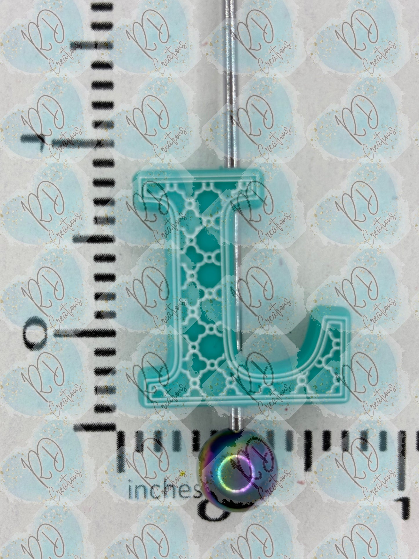 Exclusive L  ~ Alphabet Silicone Focal Collection Collab with TaTNCS