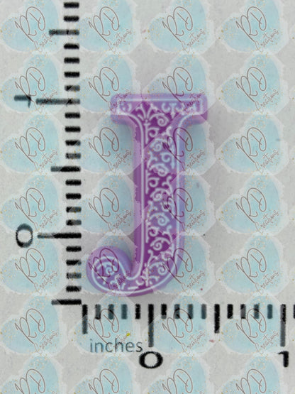Exclusive J  ~ Alphabet Silicone Focal Collection Collab with TaTNCS
