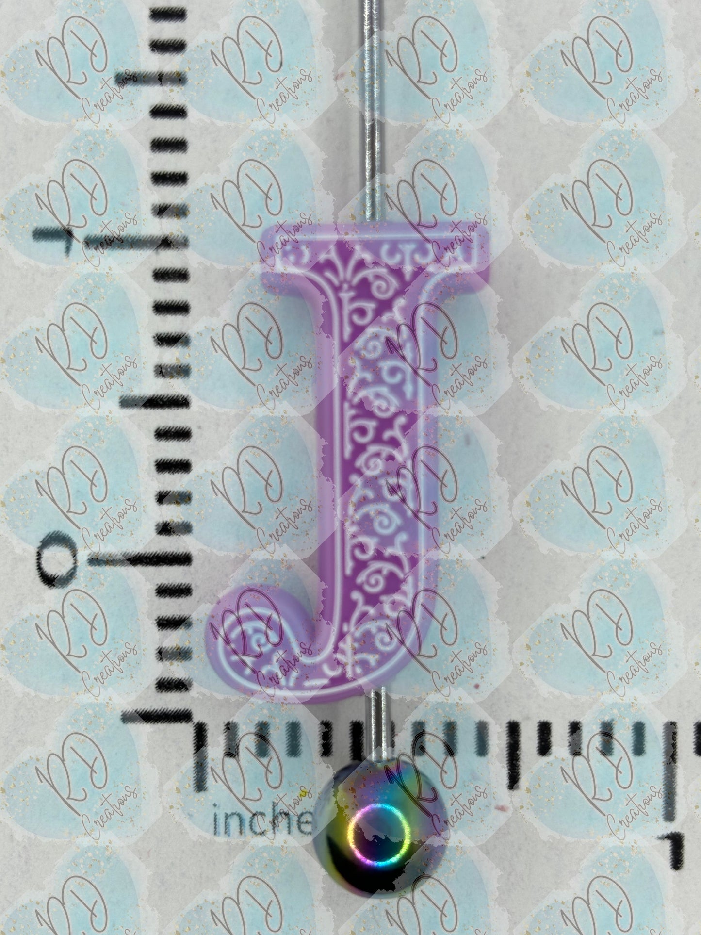 Exclusive J  ~ Alphabet Silicone Focal Collection Collab with TaTNCS