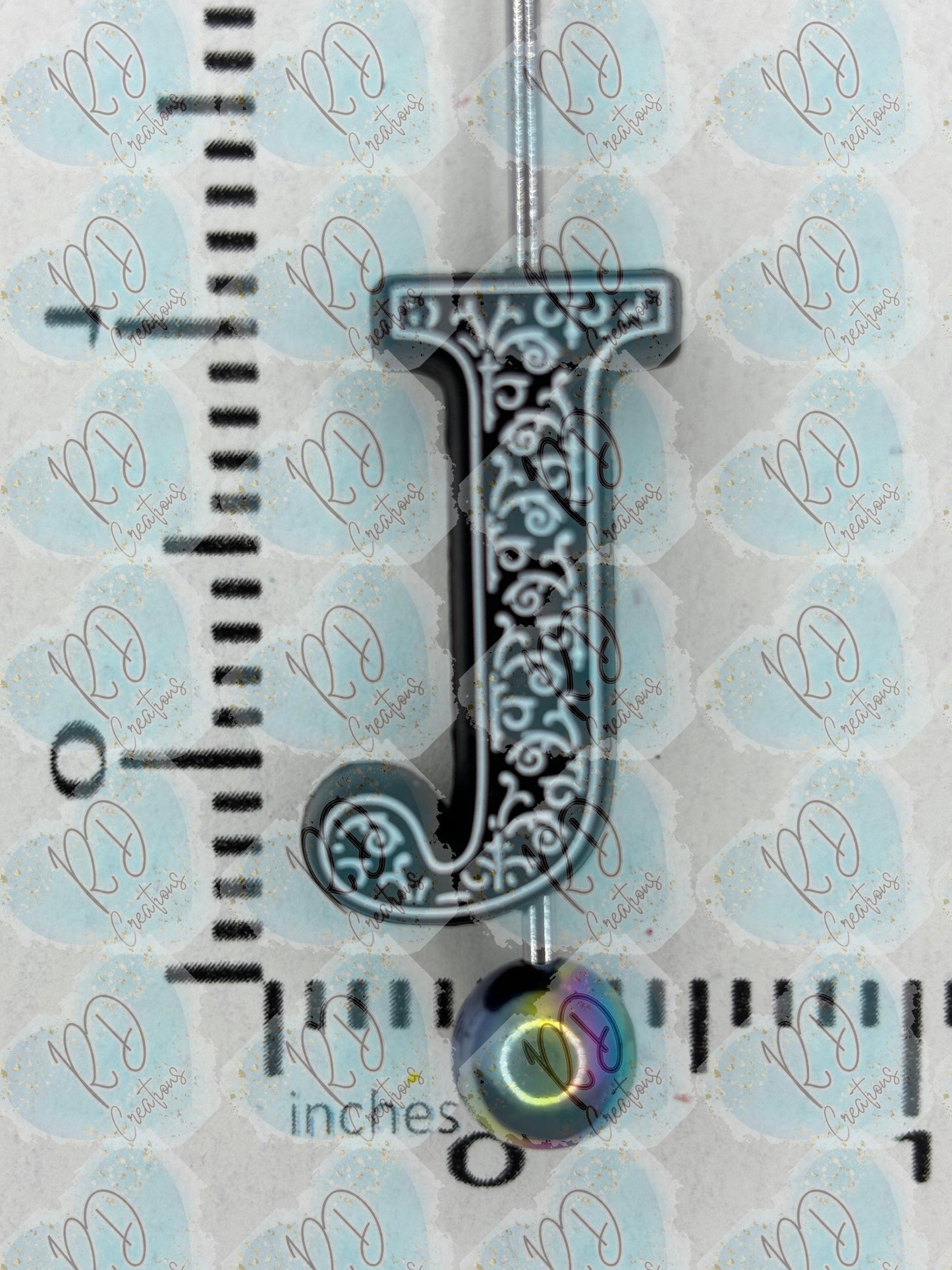 Exclusive J  ~ Alphabet Silicone Focal Collection Collab with TaTNCS
