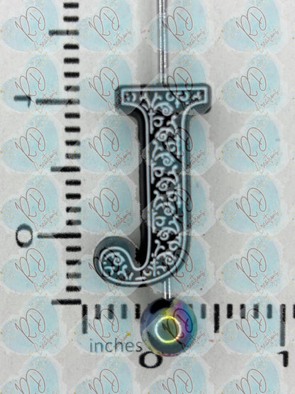 Exclusive J  ~ Alphabet Silicone Focal Collection Collab with TaTNCS