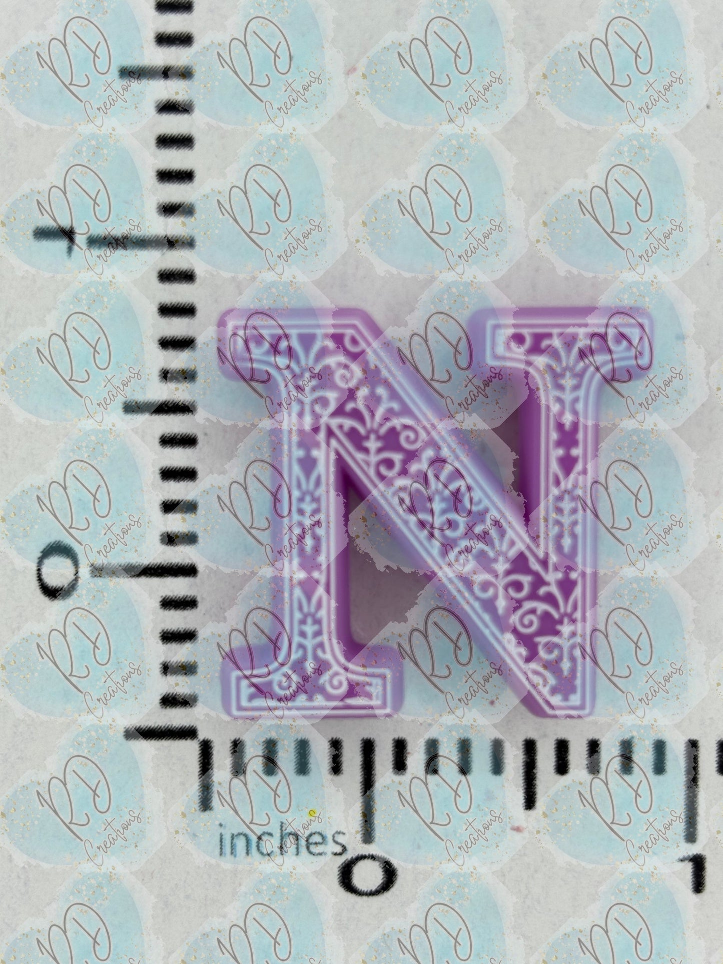 Exclusive N  ~ Alphabet Silicone Focal Collection Collab with TaTNCS