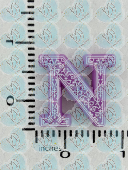 Exclusive N  ~ Alphabet Silicone Focal Collection Collab with TaTNCS