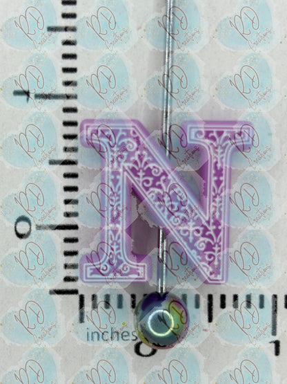 Exclusive N  ~ Alphabet Silicone Focal Collection Collab with TaTNCS