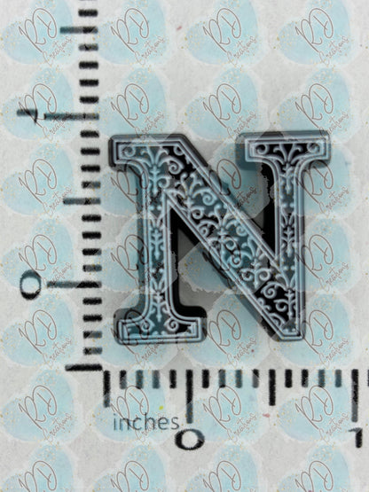 Exclusive N  ~ Alphabet Silicone Focal Collection Collab with TaTNCS