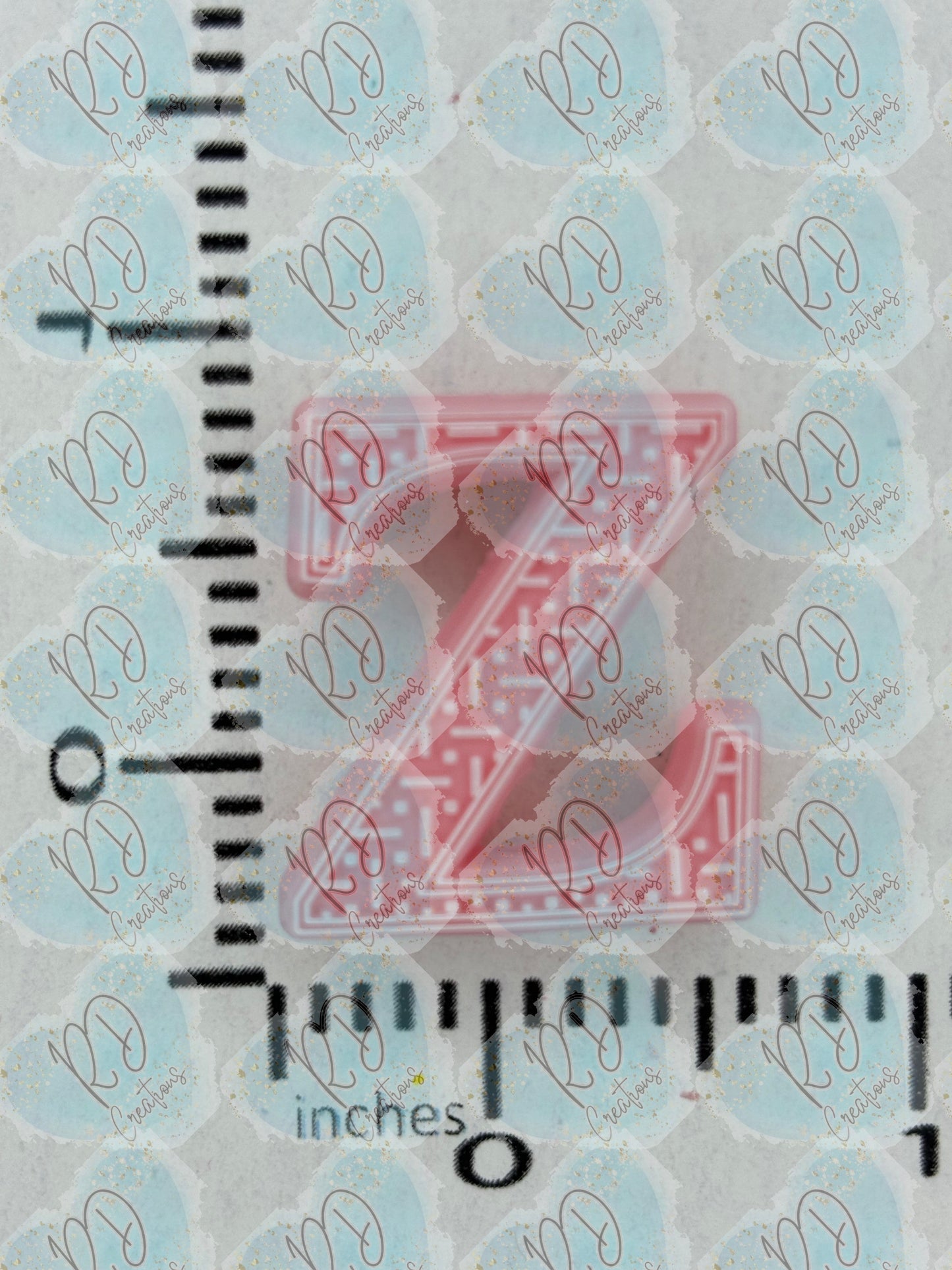 Exclusive Z ~ Alphabet Silicone Focal Collection Collab with TaTNCS