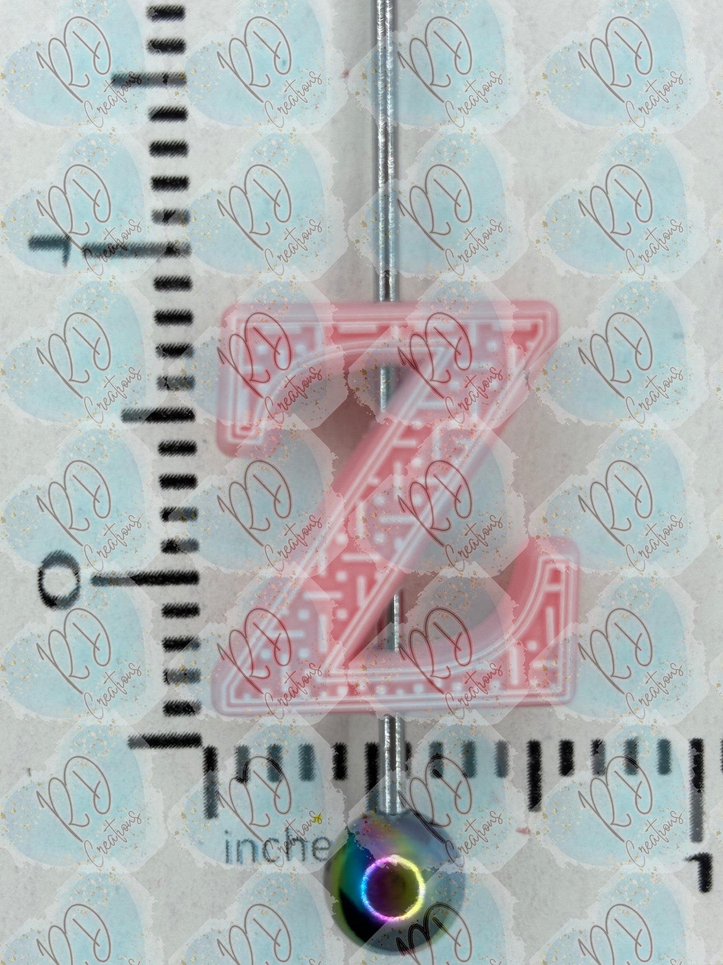 Exclusive Z ~ Alphabet Silicone Focal Collection Collab with TaTNCS
