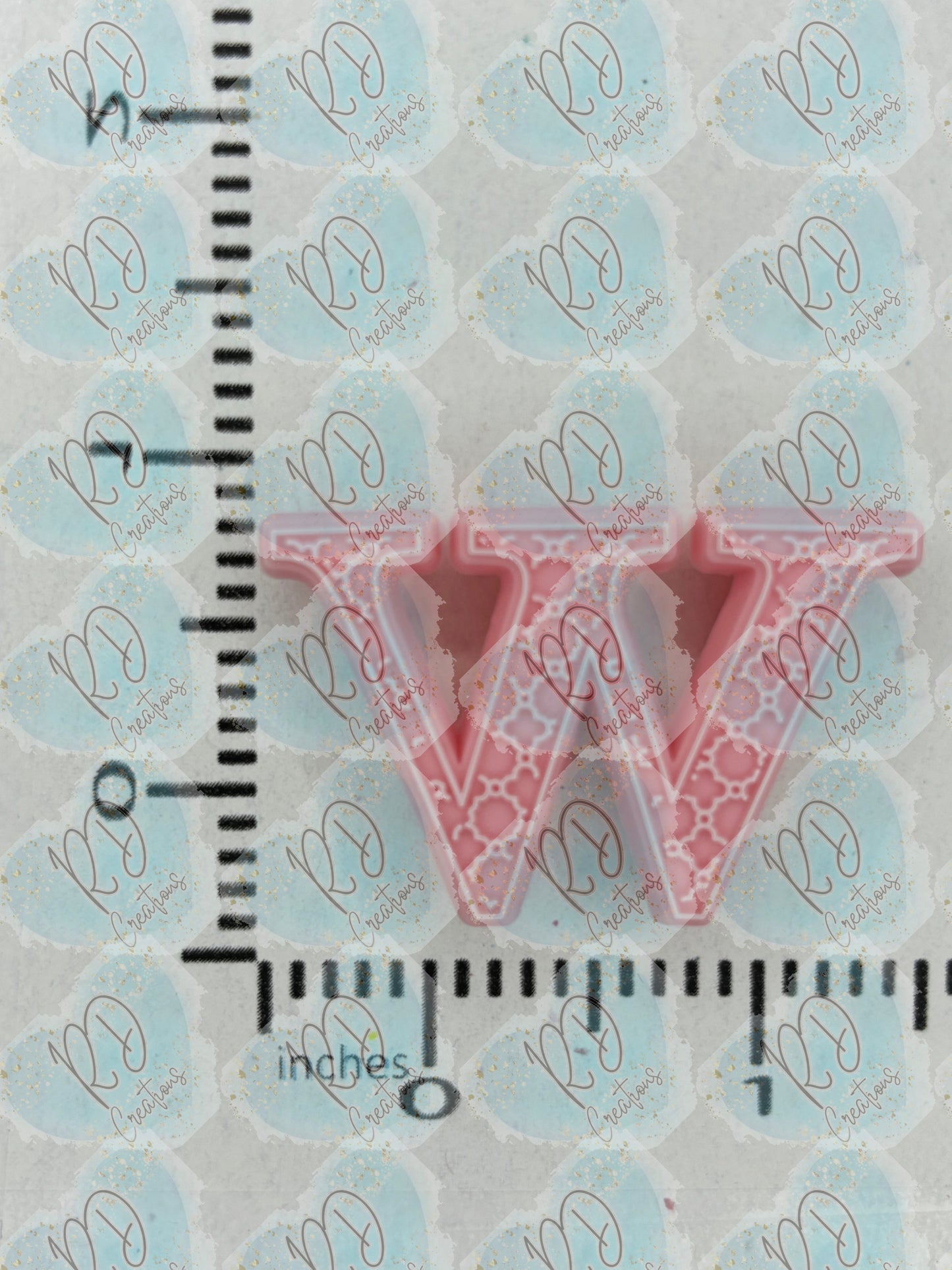 Exclusive W ~ Alphabet Silicone Focal Collection Collab with TaTNCS