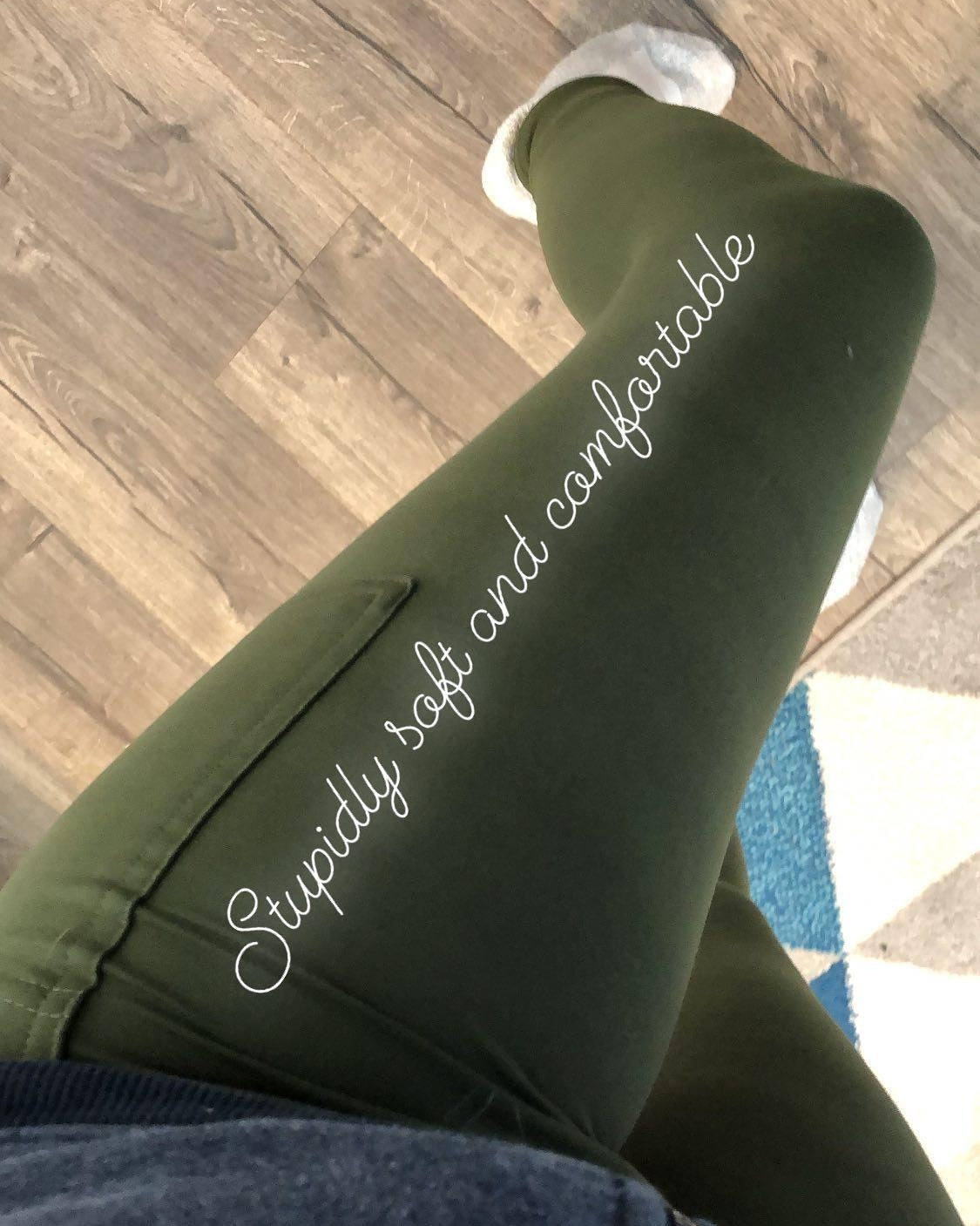 CLEARANCE Solid with Pockets - High-quality Handcrafted Vibrant Leggings