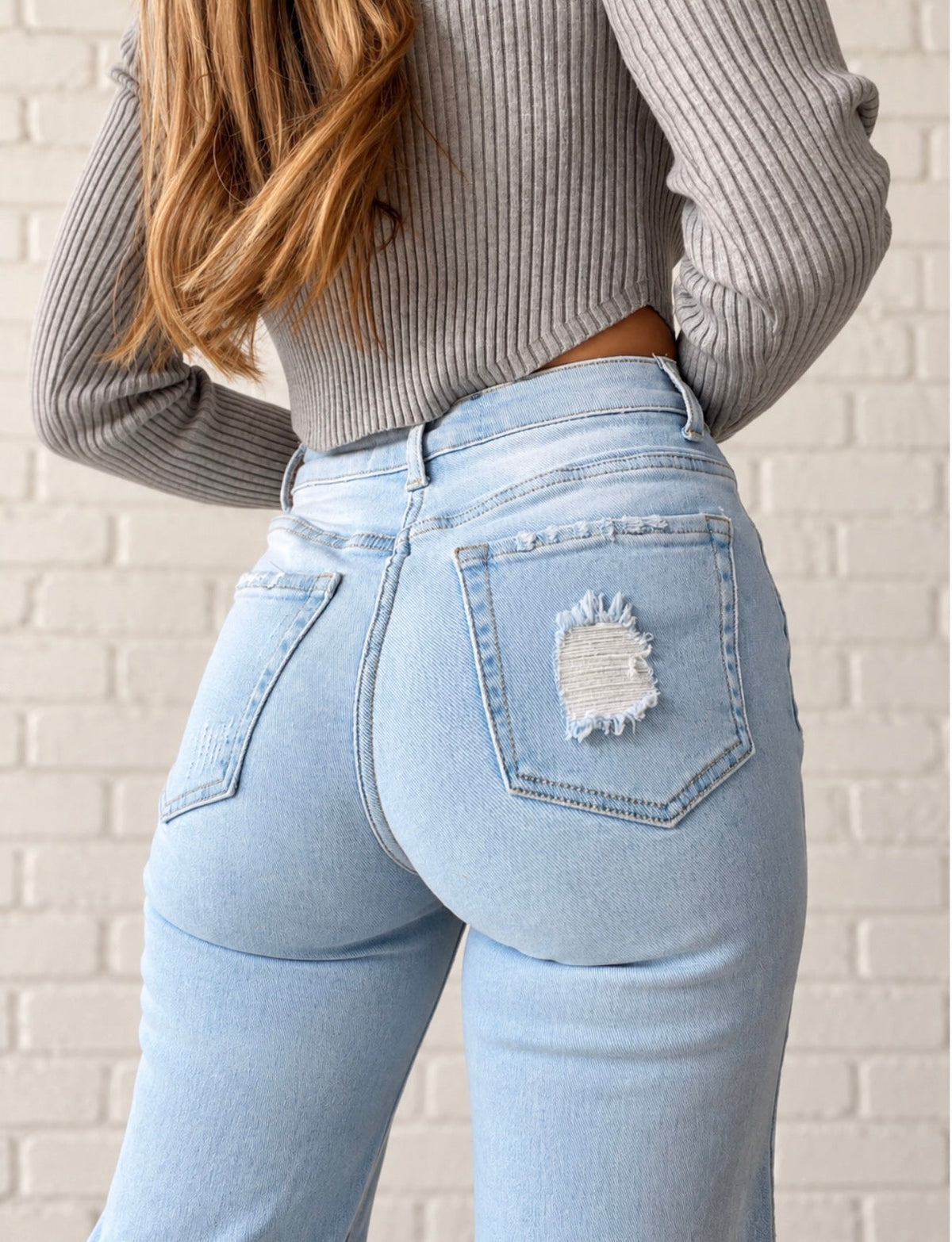 Amber Tummy Control 90s Vintage Stretchy Boyfriend Jeans