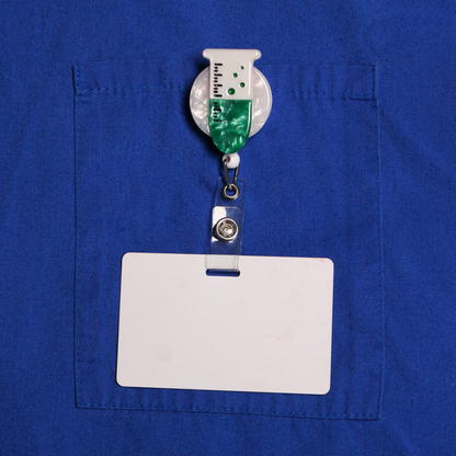 Test Tube Badge Reel