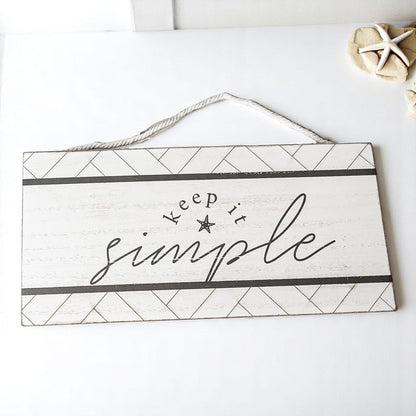 Keep it Simple
