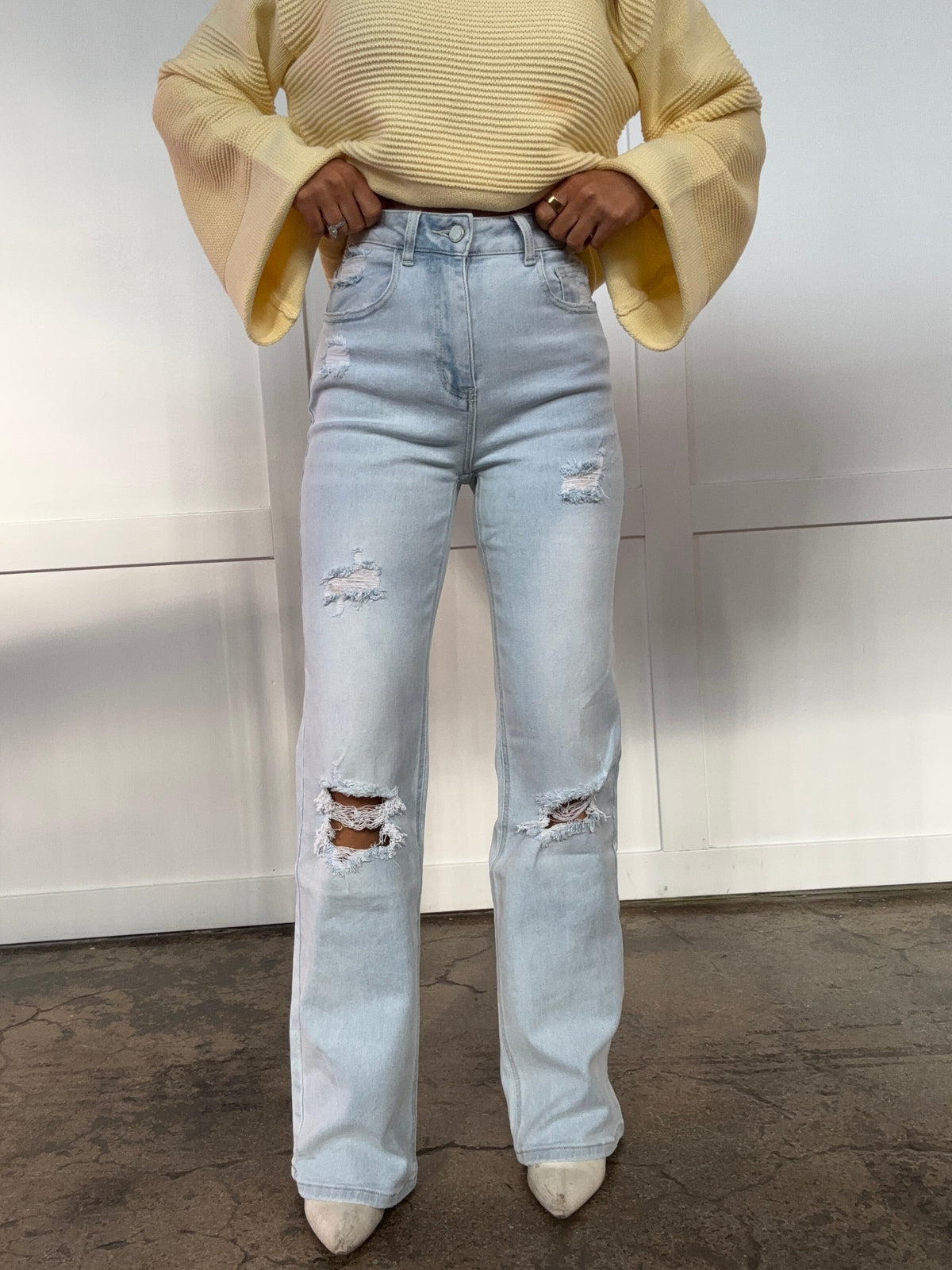 Amber Tummy Control 90s Vintage Stretchy Boyfriend Jeans