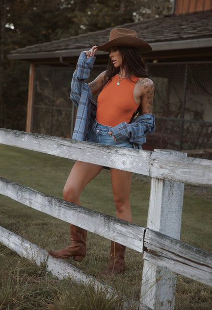 Jada High Neck Tummy Control Sleeveless Bodysuit