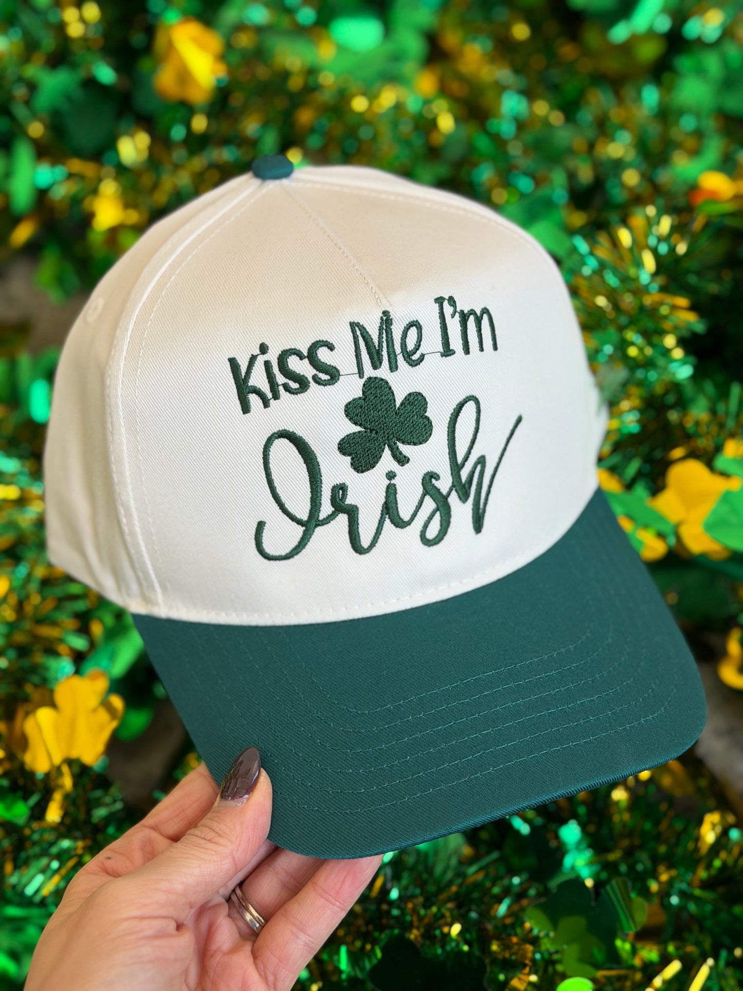Kiss Me I'm Irish Trucker Hat