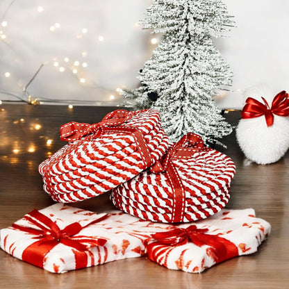Candy Cane Coaster 4pk