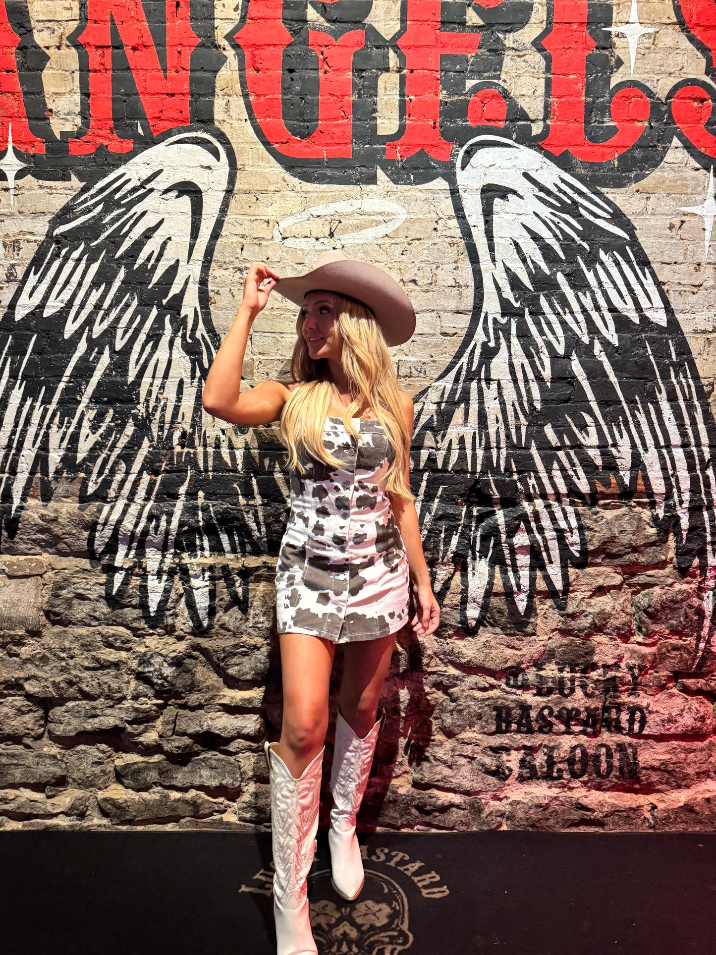 Open Meadows Mini Dress