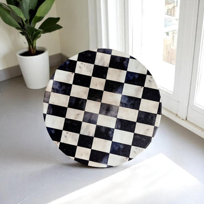 Courtly Check Coasters