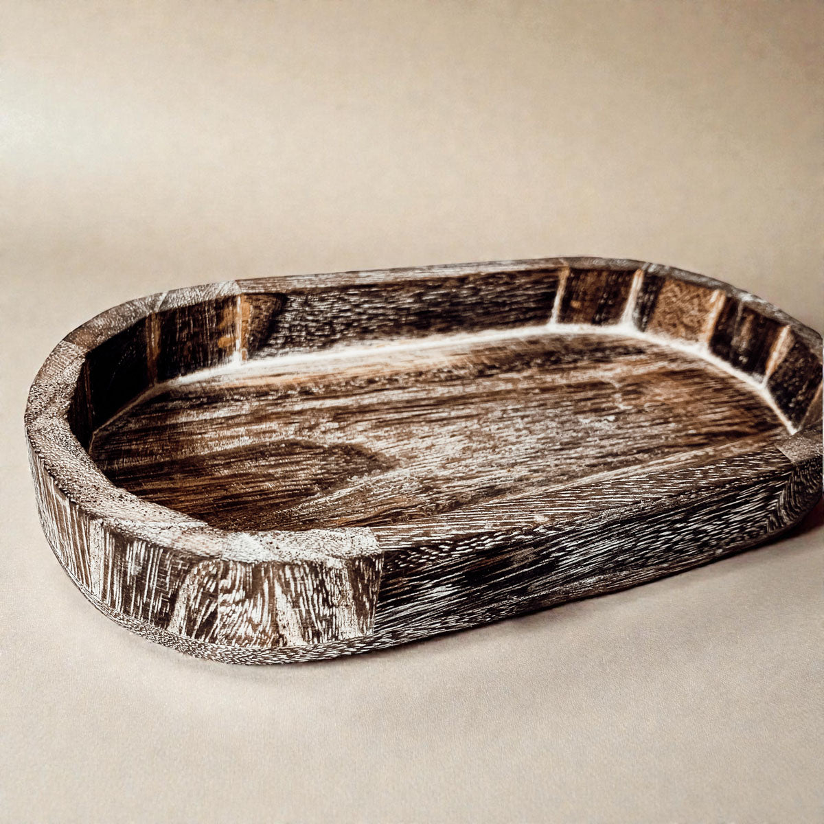 Rustic Wood Tray