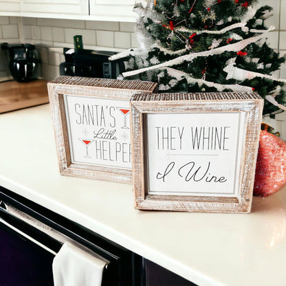 Santa's Helper Sign