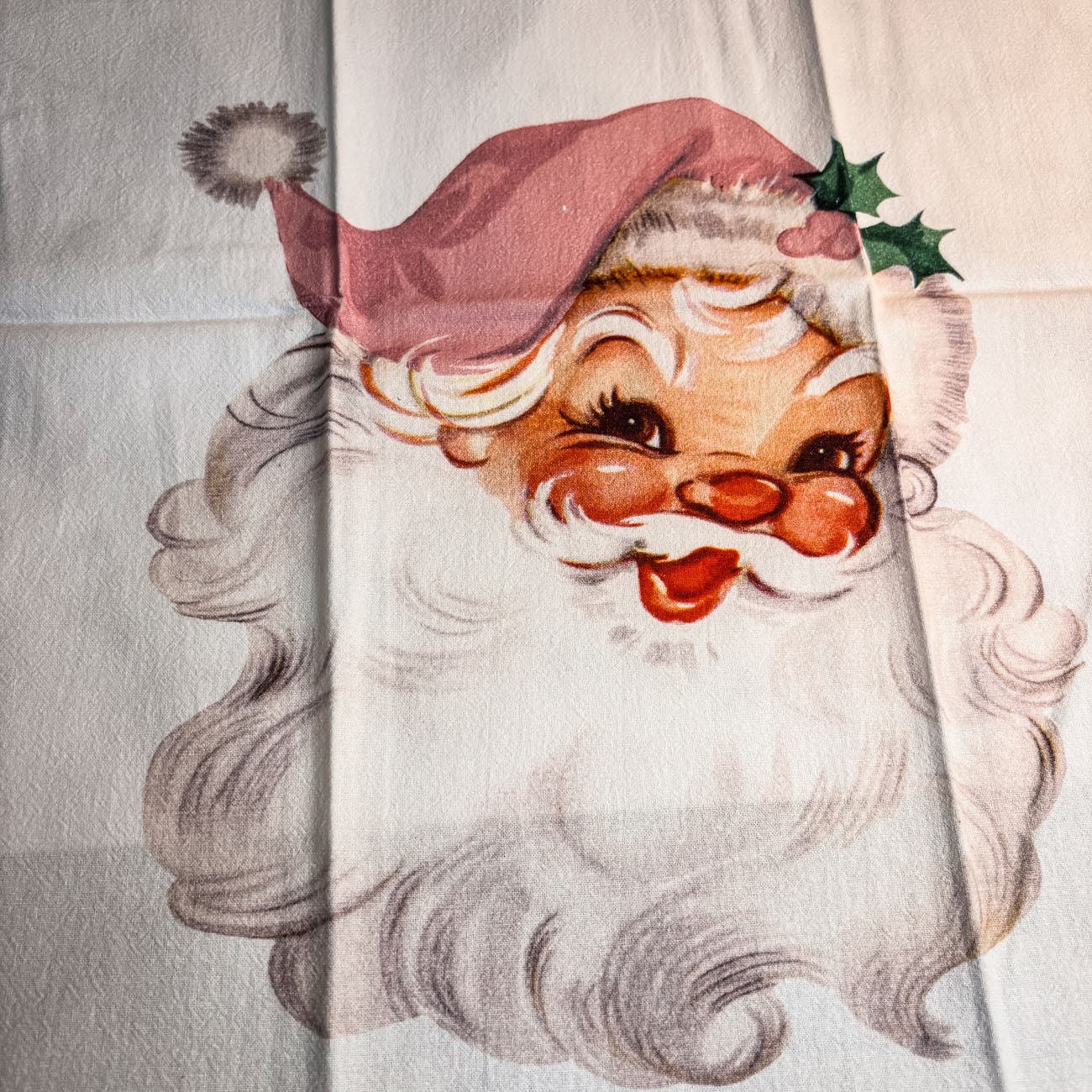 Pink Santa Vintage