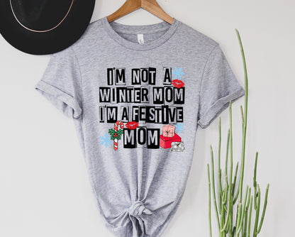 I'm a Festive mom Graphic Tee