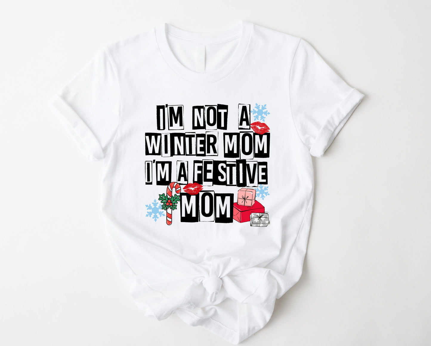 I'm a Festive mom Graphic Tee