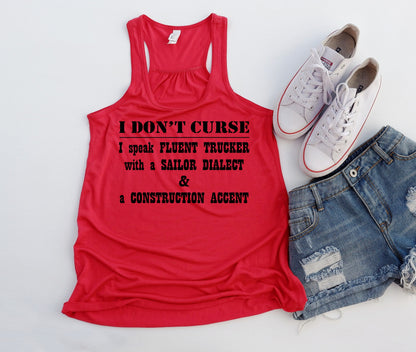 I don't curse Graphic Tee