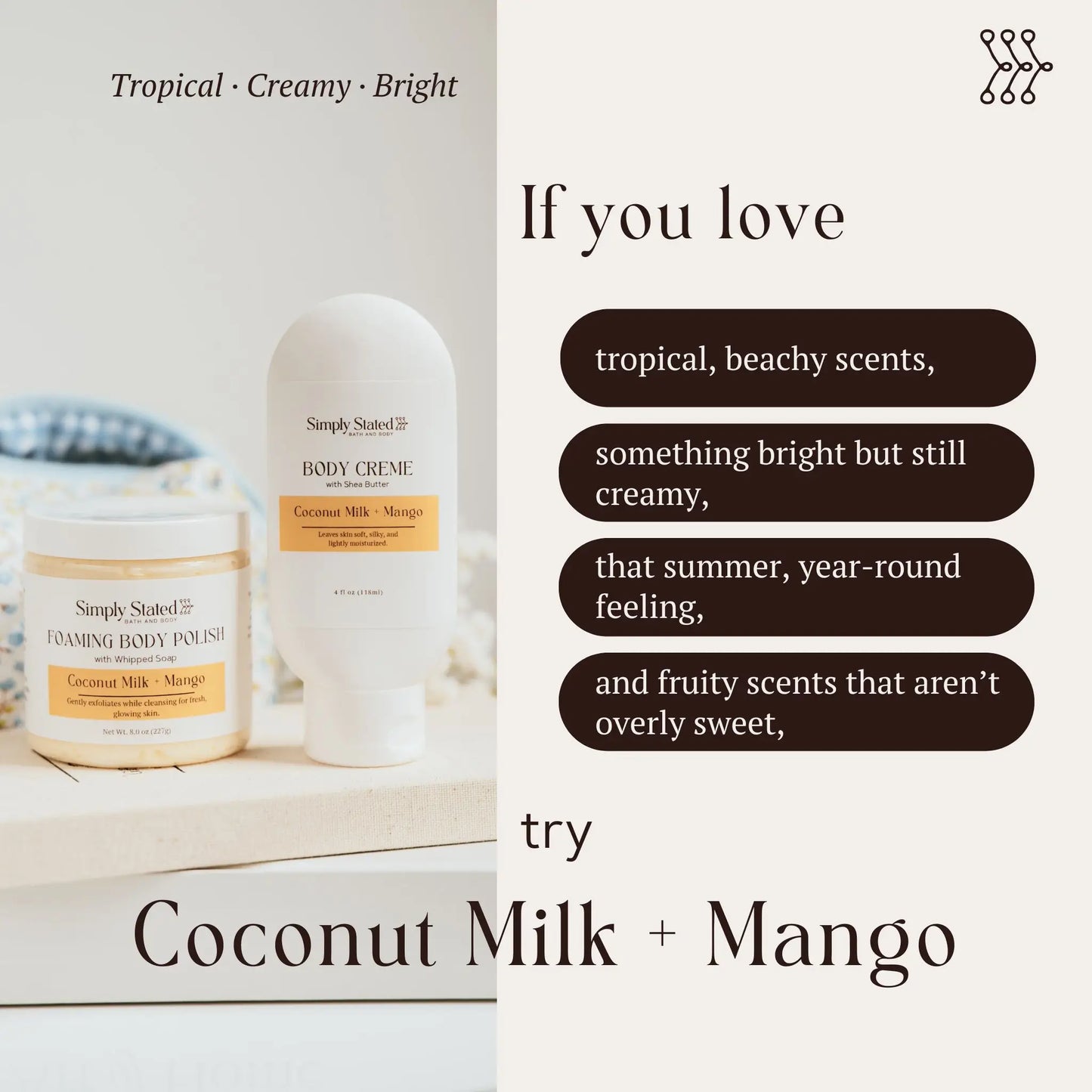 Coconut Milk + Mango Body Spray
