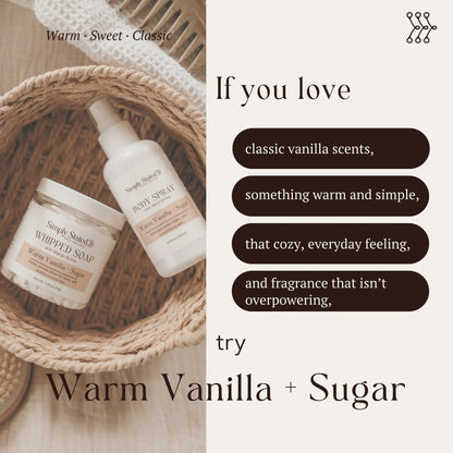Warm Vanilla + Sugar Body Creme