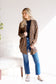 Brown Sugar Spots Cardigan