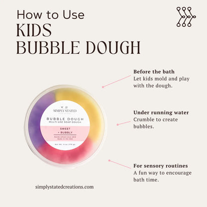 Bright + Bubbly Bubble Dough | Playful Bubbly Fun