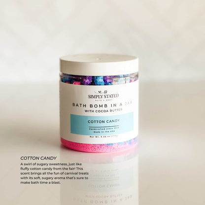 Cotton Candy Bath Bomb Powder