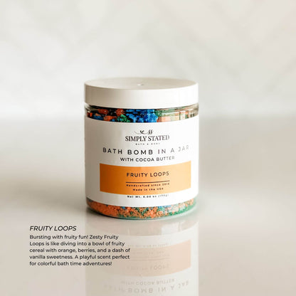 Fruity Loops Bath Bomb Powder