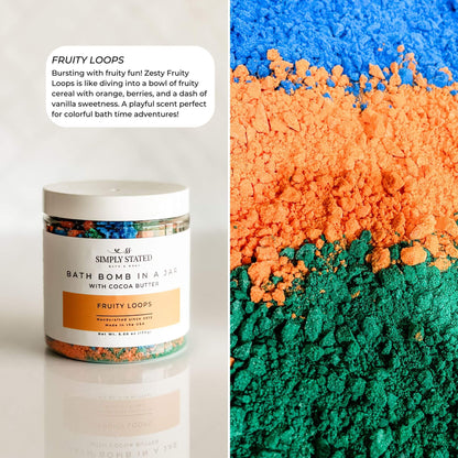 Fruity Loops Bath Bomb Powder