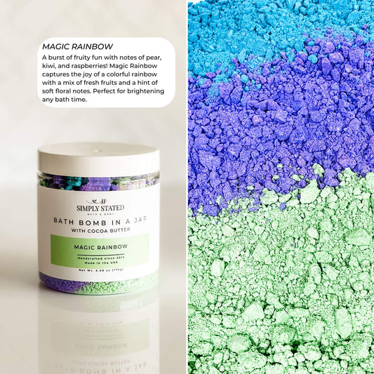 Magic Rainbow Bath Bomb Powder
